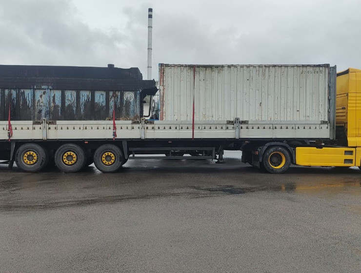 Перевозка бытовок и морских контейнеров